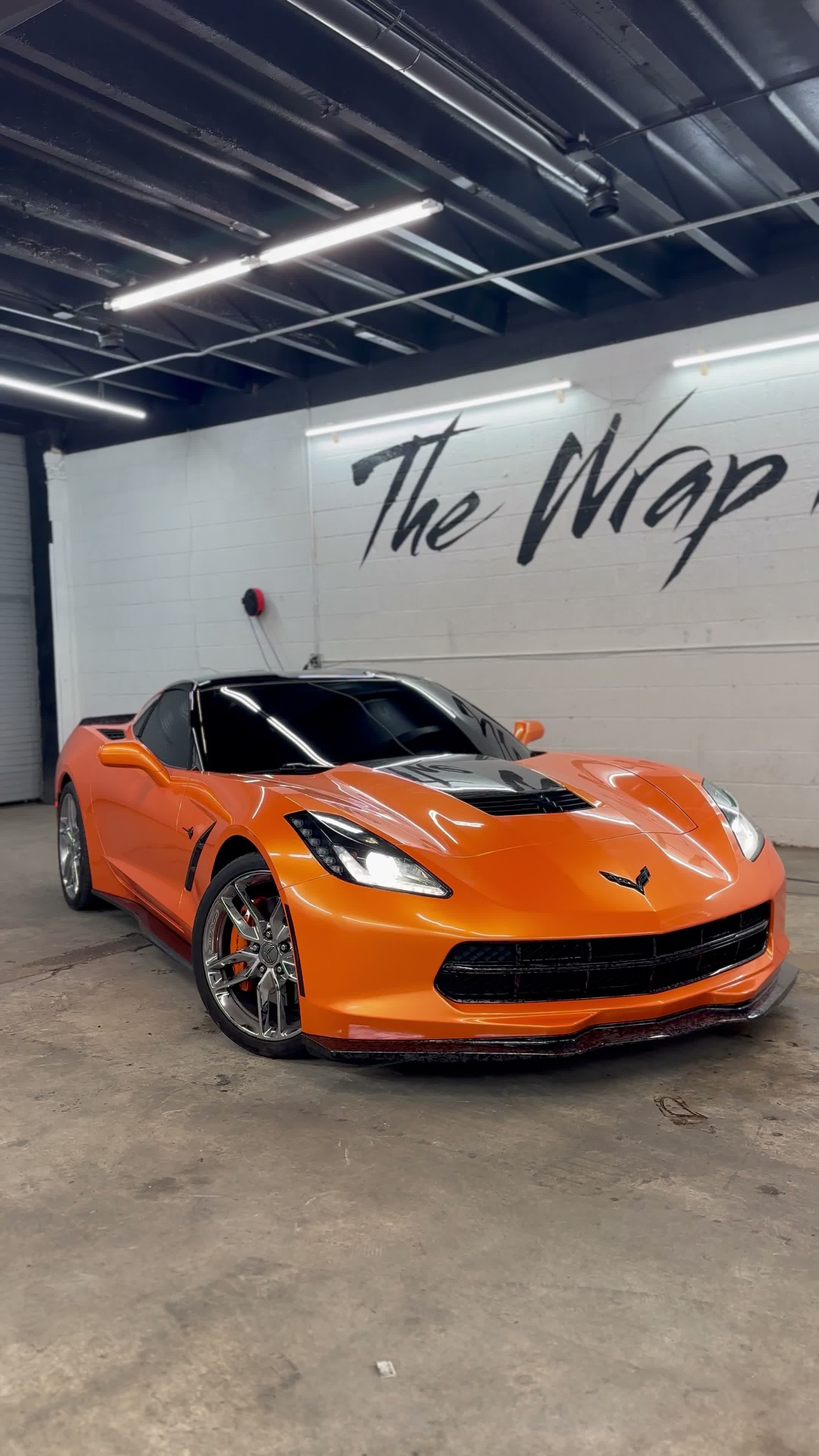 グロスメタリック Deep Orange カーラッピングフィルム – Teckwrap
